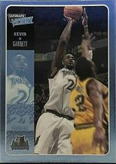 Kevin Garnett #32 Basketball Cards 2001 Ultimate Victory Prices