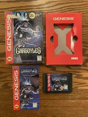 Box And Manual | Gargoyles Sega Genesis