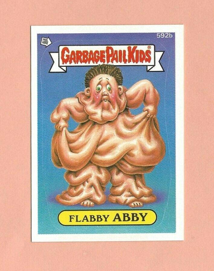 Flabby ABBY #592b 1988 Garbage Pail Kids