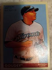 Vernon Wells #195 Baseball Cards 2009 Upper Deck Goudey Prices