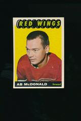 AB McDonald #50 Hockey Cards 1965 Topps Prices