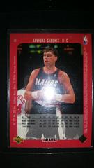 Arvydas Sabonis Basketball Cards 1998 Upper Deck Authentics Prices