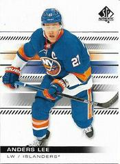 Anders Lee #34 Hockey Cards 2019 SP Authentic Prices