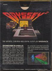 Box Rear | Showdown in 2100 A.D. Magnavox Odyssey 2