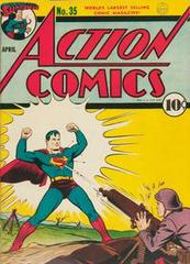 Action Comics #35 (1941) Comic Books Action Comics Prices