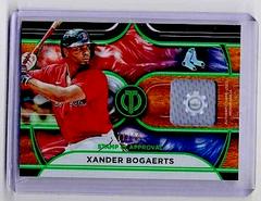 Xander Bogaerts [Green] #SOA-XB Baseball Cards 2022 Topps Tribute Stamp of Approval Relics Prices
