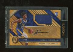 James Wiseman #GS-JWS Basketball Cards 2020 Panini Chronicles Gold Standard Rookie Jersey Autographs Prices
