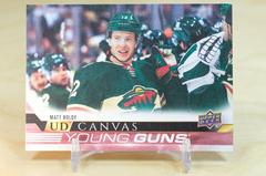 Matt Boldy Hockey Cards 2022 Upper Deck UD Canvas Prices