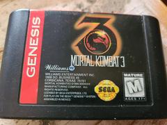 Cartridge (Front) | Mortal Kombat 3 Sega Genesis