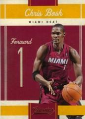 Chris Bosh #96 Basketball Cards 2010 Panini Classics Prices