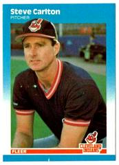 Steve Carlton #U-17 Baseball Cards 1987 Fleer Update Glossy Prices