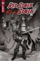 Red Sonja / Hell Sonja [Puebla Black White] #2 (2023) Comic Books Red Sonja / Hell Sonja Prices