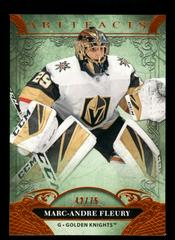 Marc Andre Fleury [Autumn] #105 Hockey Cards 2020 Upper Deck Artifacts Prices
