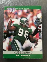 Clyde Simmons Football Cards 1990 Pro Set Prices