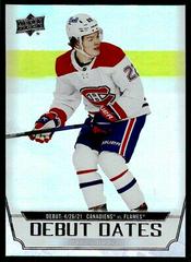 Cole Caufield #DD-18 Hockey Cards 2022 Upper Deck Debut Dates Prices