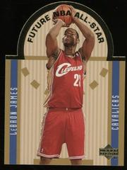 LeBron James Basketball Cards 2003 Upper Deck Future All-Star Die-Cut Prices