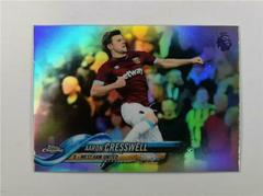 Aaron Cresswell [Refractor] #47 Soccer Cards 2018 Topps Chrome Premier League Prices