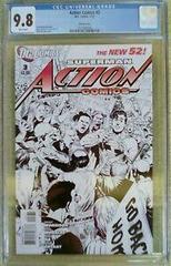 Action Comics [Sketch Cover] #3 (2012) Comic Books Action Comics Prices
