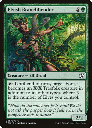 Elvish Branchbender #6 Magic Duel Deck: Elves vs. Inventors