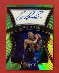 Goga Bitadze [Neon Green Prizm] Basketball Cards 2019 Panini Select Rookie Signatures Prices