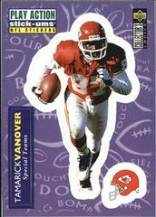 Tamarick Vanover #S27 Football Cards 1996 Collector's Choice Update Stick Ums Prices