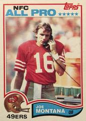 Joe Montana [All Pro] #488 Football Cards 1982 Topps Prices