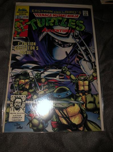 Teenage Mutant Ninja Turtles Adventures [3rd Print] #1 (1989) photo