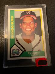 Dave Justice #9 Baseball Cards 1990 CMC Richmond Braves Prices