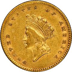 1854 [TYPE 2 PROOF] Coins Gold Dollar Prices