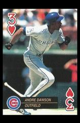 Andre Dawson [Aces 3 of Hearts] Baseball Cards 1992 U.S. Playing Card Aces Prices