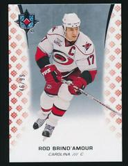 Rod Brind'Amour #76 Hockey Cards 2020 Ultimate Collection Prices