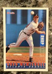 Greg McMichael #55 Baseball Cards 1995 Bazooka Prices
