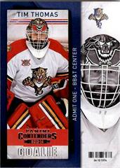 Tim Thomas Hockey Cards 2013 Panini Contenders Prices