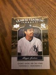 Reggie Jackson #YSL4450 Baseball Cards 2008 Upper Deck Yankee Stadium Legacy 1980's Prices