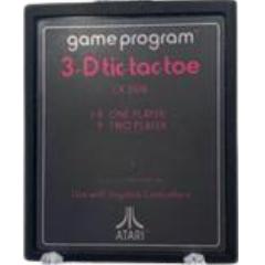 3D Tic Tac Toe [Text Label] Atari 2600 Prices