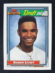 Shawn Livsey #124 Baseball Cards 1992 Topps Prices