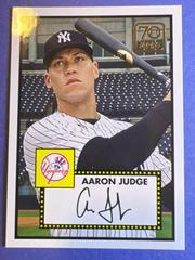 Aaron Judge Baseball Cards 2021 Topps 70 Years of Baseball Prices