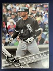 Yoan Moncada [Black Jersey] Baseball Cards 2017 Topps Complete Set Exclusives Prices