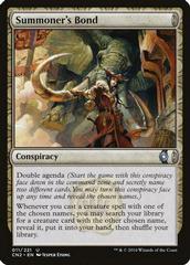 Summoner's Bond [Foil] Magic Conspiracy Take the Crown Prices