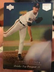 Jimmy Haynes #61 Baseball Cards 1994 Upper Deck Top Prospects Prices