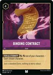 Binding Contract Lorcana Rise of the Floodborn Prices