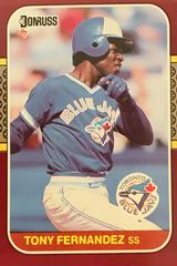 Tony Fernandez #35 Baseball Cards 1987 Donruss Opening Day Prices