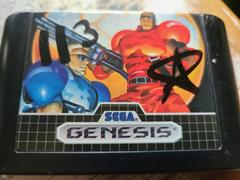 Cartridge (Front) | Forgotten Worlds Sega Genesis