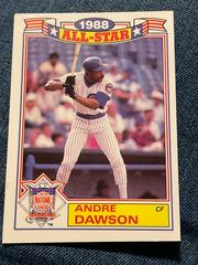andre dawson “commemorative set tiffany card” Football Cards 1989 Topps Prices