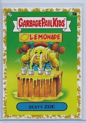 Zesty ZOE [Gold] #5b Garbage Pail Kids Food Fight Prices