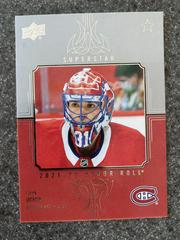 Carey Price Hockey Cards 2021 Upper Deck Honor Roll Prices