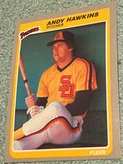 Andy Hawkins #36 Baseball Cards 1985 Fleer Prices