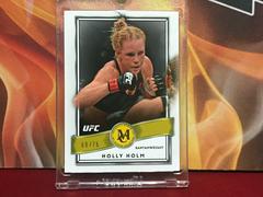 Holly Holm [Gold] Ufc Cards 2016 Topps UFC Museum Collection Prices