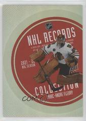 Marc Andre Fleury [Gold] Hockey Cards 2021 Upper Deck Record Collections Prices