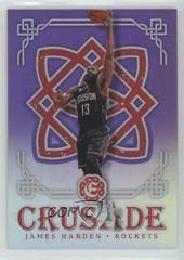 James Harden [Purple] #4 Basketball Cards 2016 Panini Excalibur Crusade Prices